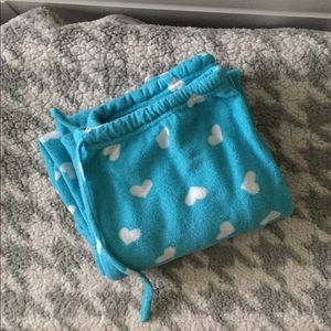 Cozy fuzzy pajama pants